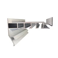 Профиль алюминиевый для натяжных потолков — Гардина трехполосный